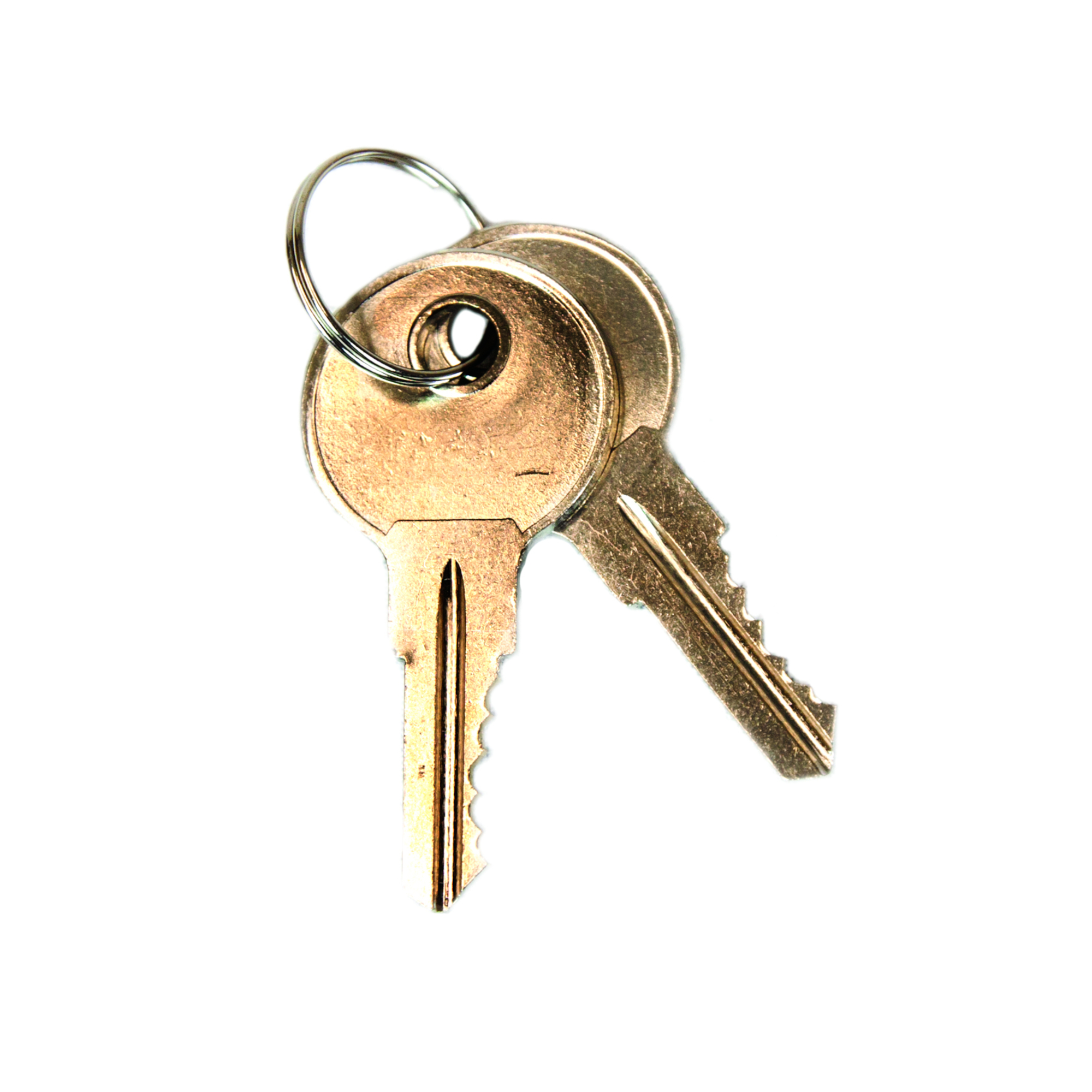 Justrite Paddle Handle Replacement Keys for Safety Cabinets — Set of 2, Lock No. CH545, Model# 25998
